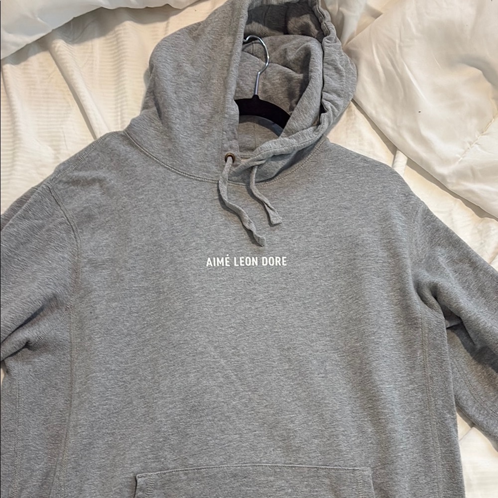 Aime Leon Dore Gray Crewneck Sweater